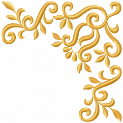 Flowers And Tree Embroidery Design 8